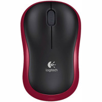 ราคา Logitech Wireless Mouse M185 Red (910-002240) (007003)