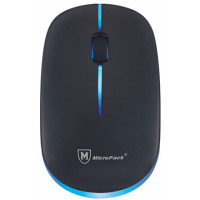 ราคา MICROPACK MP-216 LED Wired Optical Mouse Black (042048)
