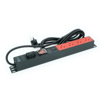 ราคา Power Connex Power Bar 4 Sockets with Surge Protection Master Switch & Overload Protection (PXC5PHTSS-TS04) (054085)