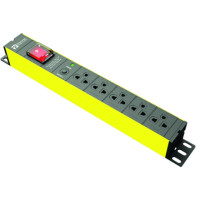 ราคา Power Connex Power Bar 5 Sockets with Surge Protection & Overload Protection Black Yellow(PXC5PHTTS-TS05-5) (054081)