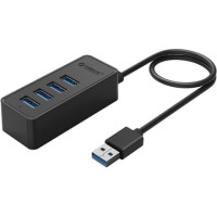 ราคา Orico 4 Ports USB 3.0 HUB with Micro B Power Port Black (W5P-U3) (039520)