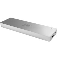 ราคา Vantec M.2 SATA SSD To USB 3.1 Gen 2 Type C Enclosure (NST-203C3-SV) (043016)