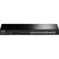 ราคา Edimax 24-Port Gigabit Ethernet Web Smart Switch with 4 SFP Slots (ES-5240G+ V3) (035752)
