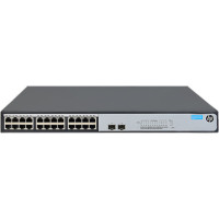 ราคา HP 1420-24G-2SFP+ 10G Uplink 24-Port Unmanaged Ethernet Switch (JH018A) (024923)