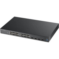 ราคา ZyXEL 24-port GbE L2 Switch with 10GbE Uplink (XGS2210-28) (033087)