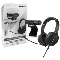 ราคา AVerMedia Video Conference KIT 317 Webcam with Headset Bundle (BO317) (056965)