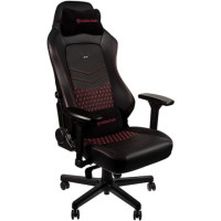 ราคา noblechairs HERO Real Leather Gaming Chair Black/Red (047648)