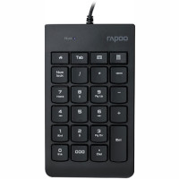 ราคา Rapoo K10 (23-Keys) Compact Wired Numeric Keypad Black (057226)