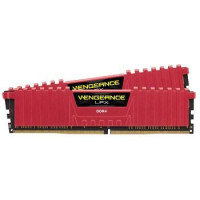 ราคา Corsair Vengeance LPX 16GB 3200MHz DDR4 DIMM CL16 (2x8GB) Red (CMK16GX4M2B3200C16R) (025607)