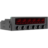 ราคา Thermaltake Commander F6 RGB LCD Multi-Fan Controller (AC-024-BN1NAN-A1) (056017)