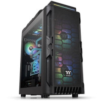 ราคา Thermaltake Level 20 RS ARGB Mid-Tower Case with Tempered Glass Black (CA-1P8-00M1WN-00) (049404)