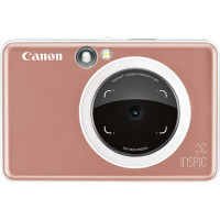 ราคา Canon iNSPiC[S] ZV-123A 2-in-1 Instant Camera Mini Photo Printer Rose Gold (060126)