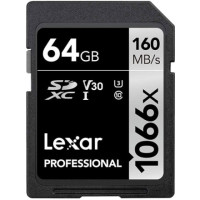 ราคา Lexar 64GB Professional 1066x SDXC UHS-I Card Silver Series (LSD1066064G-BNNNG) (056307)