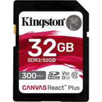 ราคา Kingston 32GB Canvas React Plus UHS-II SD Memory Card (SDR2/32GB) (062611)