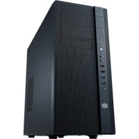 ราคา Cooler Master N400 Mid Tower Case fits ATX with Side Panel Fan Midnight Black (NSE-400-KKN2) (063049)