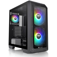 ราคา Thermaltake View 300 MX Mid-Tower Case with Tempered Glass Black (CA-1P6-00M1WN-00) (063268)
