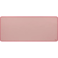 ราคา Logitech Desk Mat Studio Series Mid Mouse Pad Dark Rose (956-000045) (064575)