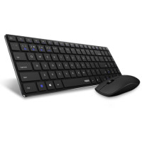 ราคา Rapoo 9300M Multi-mode Wireless Keyboard and Mouse Black (Thai/English) (041986)