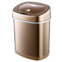 ราคา Xiaomi Ninestars DZT-15-10 15 Liters Smart Sensor Trash Can Gold (NST-DZT1510G) (058901)