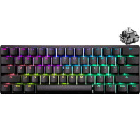 ราคา Vortexgear New RGB POK3R Mechanical Gaming Keyboard MX Silver Switch Black (EN) (065734)