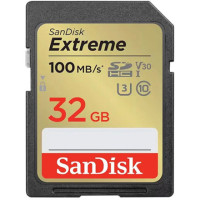 ราคา SanDisk 32GB Extreme UHS-I SDHC Memory Card (SDSDXVT-032G-GNCIN) (067155)