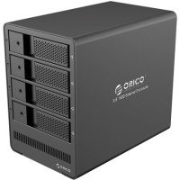 ราคา Orico 3.5" 4-Bay External Hard Drive Enclosure with RAID Black (9548RU3) (067218)