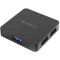 ราคา Orico 4 Port USB 3.0 Hub with Charger Black (TA4U-U3) (067417)