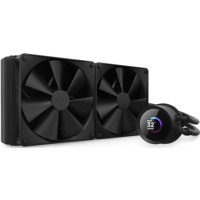 ราคา NZXT Kraken 280 280mm Liquid CPU Cooler with LCD Display Black (RL-KN280-B1) (067585)