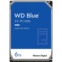 ราคา Western Digital 6TB WD Blue PC Desktop Hard Drive 5400rpm 3.5" SATA 256MB Cache (WD60EZAX) (069044)