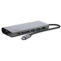 ราคา Belkin USB-C Multimedia Hub Grey (F4U092btSGY) (048098)
