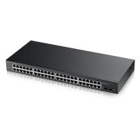 ราคา ZyXEL 48-Port GbE Smart Managed Switch with 2 GbE SFP Ports (GS1900-48) (023219)