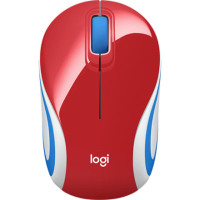 ราคา Logitech Wireless Mini Mouse M187 Red (910-005373) (039865)