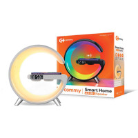ราคา commy Smart Home All-in-1 Bluetooth Speaker with Atmosphere Light White (069474)