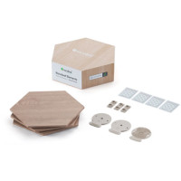 ราคา Nanoleaf Elements Wood Look Hexagon Expansion Pack 3 Light Panels (NL52-E-0001HB-3PK) (064973)