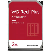 ราคา Western Digital 2TB WD Red Plus NAS Hard Drive 5400rpm 3.5" SATA 64MB Cache (WD20EFPX) (068324)