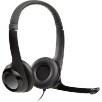ราคา Logitech USB Headset H390 With enhanced digital audio and in-line control Black (981-000485) (020762)