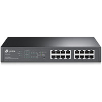 ราคา TP-LINK 16-Port Gigabit Easy Smart PoE Switch with 8-Port PoE+ (TL-SG1016PE) (033788)