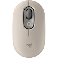 ราคา Logitech Pop Mouse Wireless Mouse with Customizable Emoji Mist Sand (910-006622) (067230)