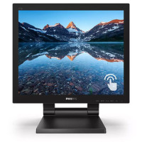 ราคา Philips 17" LED Monitor with SmoothTouch 1280x1024 60Hz 1ms VGA DVI DP HDMI (172B9T/00) (064662)