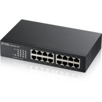 ราคา ZyXEL 16-port GbE Unmanaged Desktop Switch (GS1100-16) (013833)