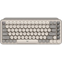ราคา Logitech Pop Keys Blast Wireless Mechanical Keyboard Brown Switch Mist Sand (EN)(920-011226) (067227)