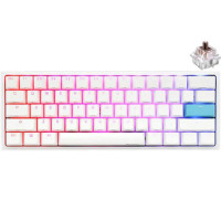 ราคา Ducky One 2 Mini Gaming Mechanical Keyboard MX Brown Switch Pure White (EN/TH)(DKON2061ST) (071307)