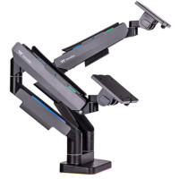 ราคา Thermaltake Dual RGB Monitor Arm (GEA-MSR-DMSBLK-01) (071332)