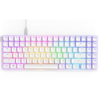ราคา NZXT Function 2 MiniTKL Gaming Mechanical Keyboard NZXT Swift Optical Switch White (EN)(KB-002NW-US) (071557)