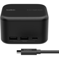 ราคา Belkin Connect USB-C 6-in-1 Core GaN Dock 130W Black (INC018qcBK) (071633)