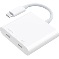ราคา Belkin Connect USB-C Data + Charge Adapter White (WCZ002btWH) (071632)