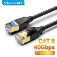 ราคา Vention แมว8 Slim สายเคเบิลอีเทอร์เน็ต SFTP RJ45สายต่อ Lan สายไฟ40Gbps 2000MHz ยืดหยุ่นวัสดุสายเคเบิลสำหรับ Router แล็ปท็อป PC TV CAT 8สาย Lan Slim Type (17576640258)