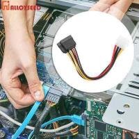 ราคา 4Pin สายไฟ SATA แบบมัลติฟังก์ชัน15pin คู่ตัวแยกขั้วต่อสายเคเบิล HDD อุปกรณ์เสริมทดแทนสำหรับคอมพิวเตอร์พีซี (18560269879)