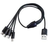 ราคา SQUSX เหมาะสำหรับสายเคเบิ้ลสำหรับชาร์จชาร์จแบบแยก4โทรศัพท์มือถือ USB C สายตัวแยก One Drag สี่ Multi 4 In 1 USB ถึง4พอร์ตชนิด C สายชาร์จแบตเตอรี่ชนิด C ถึง4 Type C สายไฟไฟฟ้ามีสายไฟ (18921880892)