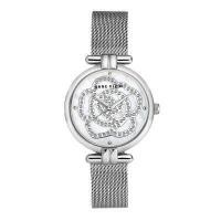 ราคา Anne Klein AK 3103MPSV Premium Crystal นาฬิกาข้อมือผู้หญิง สีเงิน (18298111187)